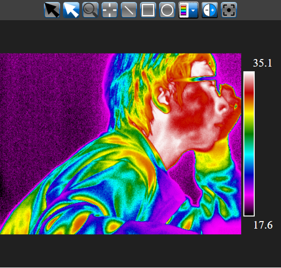 影響紅外熱像儀測量精度的因素