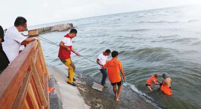 紅外熱像儀用于海上救援1
