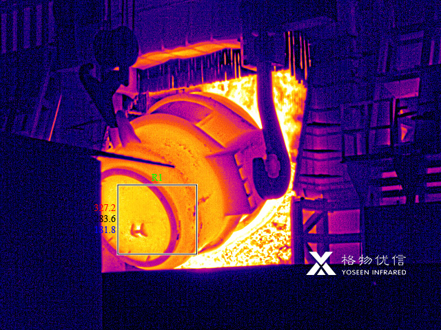 了解一下，紅外熱像儀應(yīng)用于鋼包檢測