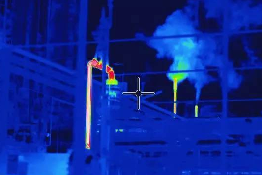 使用紅外熱像儀進行氣體泄漏檢測-2