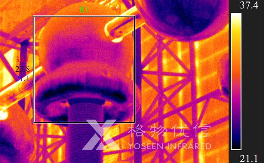 紅外熱像儀監(jiān)測換流站