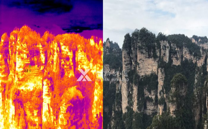 森林防火紅外熱像儀溫度檢測