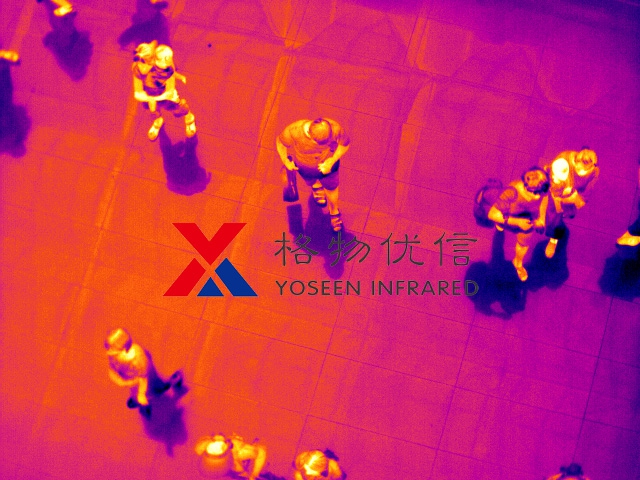 特征人群溫度熱像圖