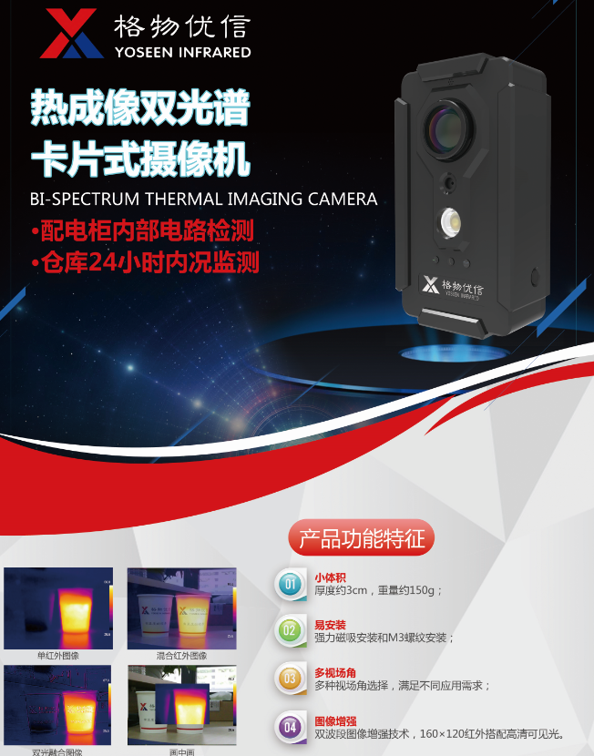 格物優(yōu)信攜多款經(jīng)典紅外熱像儀產(chǎn)品與新品亮相2019光博會