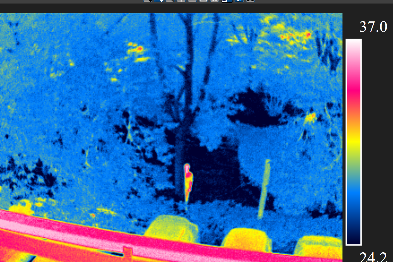 紅外熱像儀能夠精準(zhǔn)識(shí)別人體具體位置