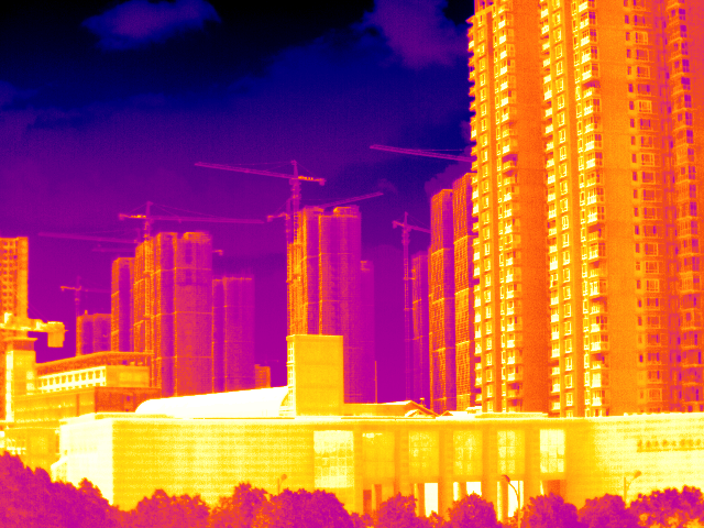 紅外熱像儀檢測建筑物外墻質量缺陷