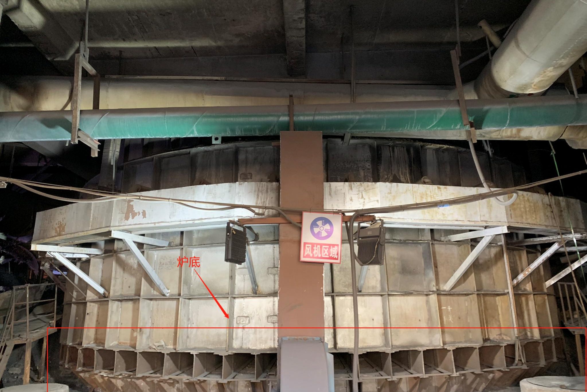 監(jiān)控的主要區(qū)域示意圖