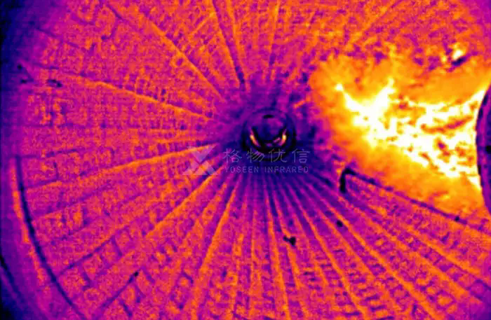 紅外熱像儀在耐火磚脫落檢測(cè)上的應(yīng)用