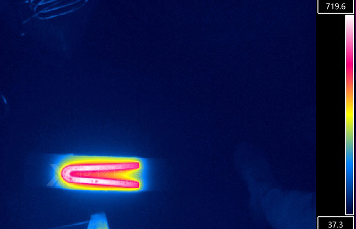 紅外熱像儀在鐵路鐵軌鍛造軋制中的核心應(yīng)用