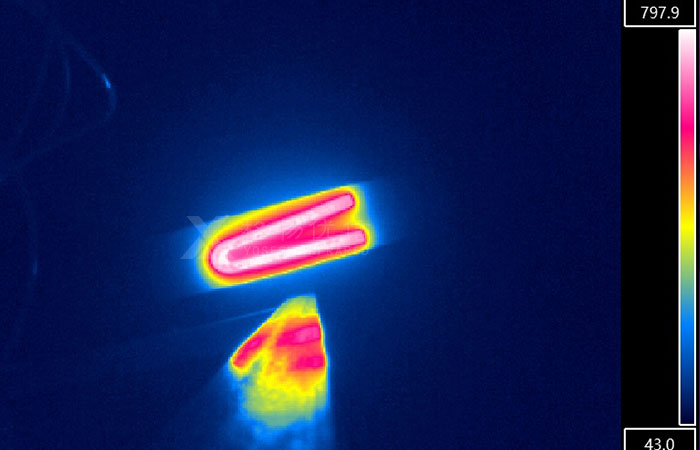 紅外熱像儀在鐵路鐵軌鍛造軋制中的核心應(yīng)用